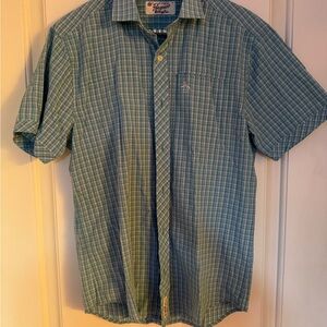 Original Penguin Blue Casual Button Down Shirt